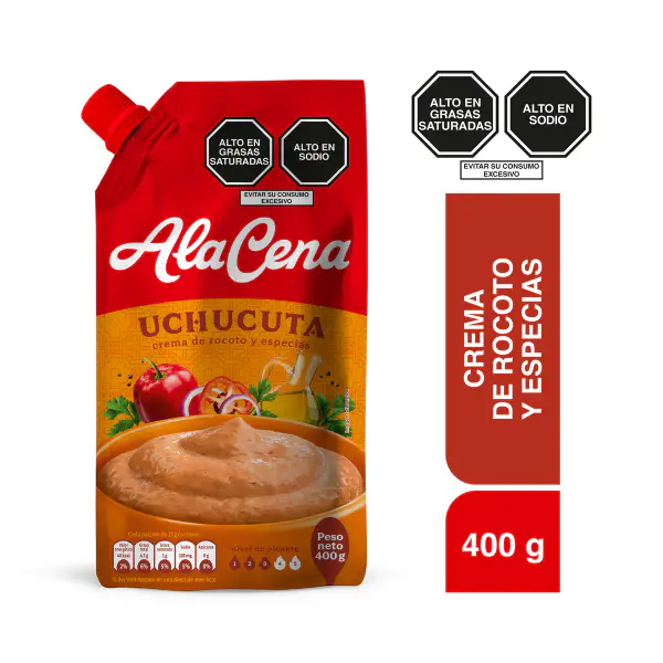 Crema de Rocoto Uchucuta AlaCena Doypack 400 g